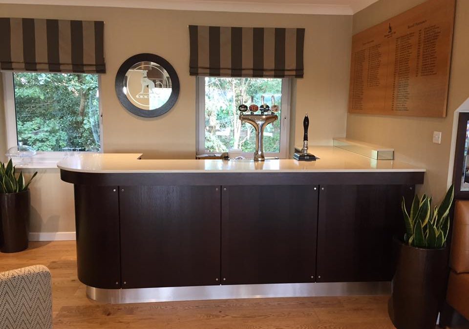 Blackmoor Golf Club – New dining area bar