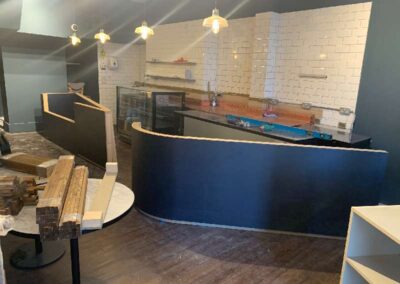 Wolfox New Bakery 2021 counter made and fitted